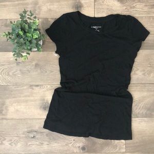 Maternity - BLACK TEE SMALL